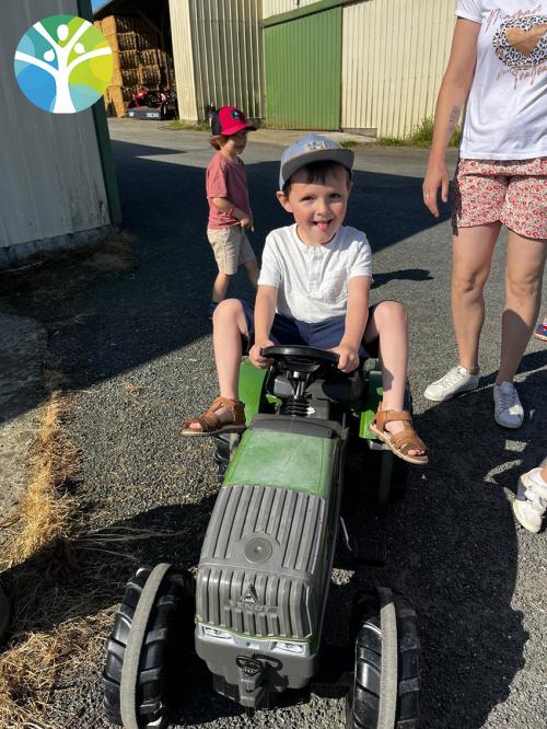 Sortie à la ferme pour la classe de petite section